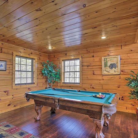 Gatlinburg Cabin With Pool Table And Hot Tub! Eksteriør billede