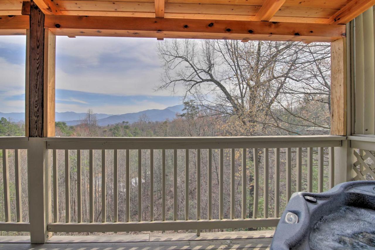 Gatlinburg Cabin With Pool Table And Hot Tub! Eksteriør billede