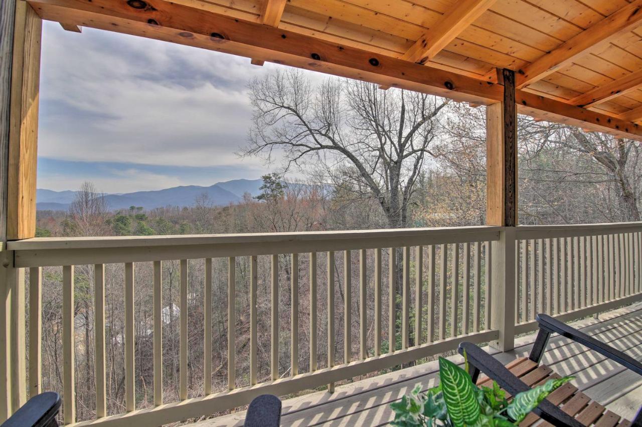 Gatlinburg Cabin With Pool Table And Hot Tub! Eksteriør billede