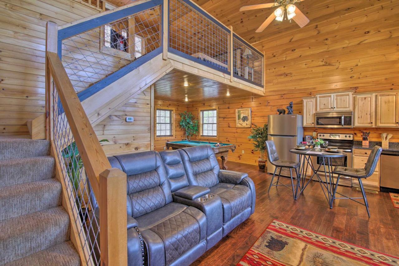 Gatlinburg Cabin With Pool Table And Hot Tub! Eksteriør billede